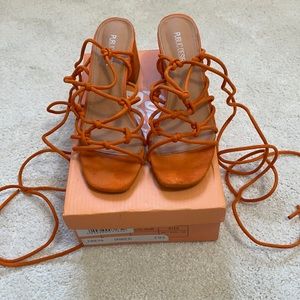 Public Desire Freya Mid Heeled Sandal